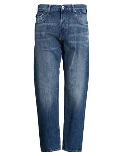 G-star Raw Man Jeans Blue Size 36w-30l Cotton, Recycled Cotton