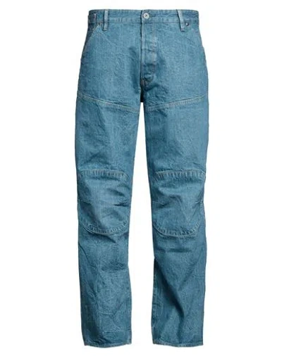 G-star Raw Man Jeans Blue Size 36w-32l Cotton