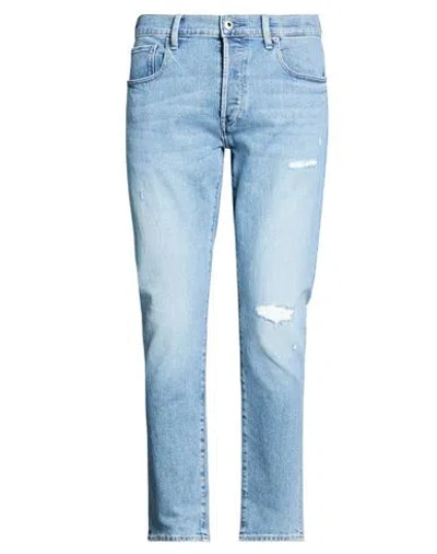 G-star Raw Man Jeans Blue Size 36w-32l Cotton, Recycled Cotton, Elastane