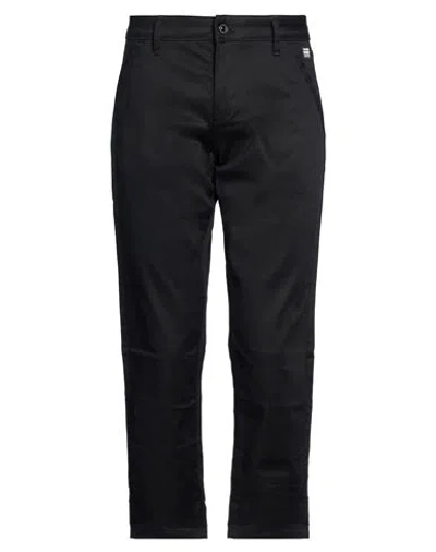 G-star Raw Man Pants Black Size 28w-30l Cotton, Elastane