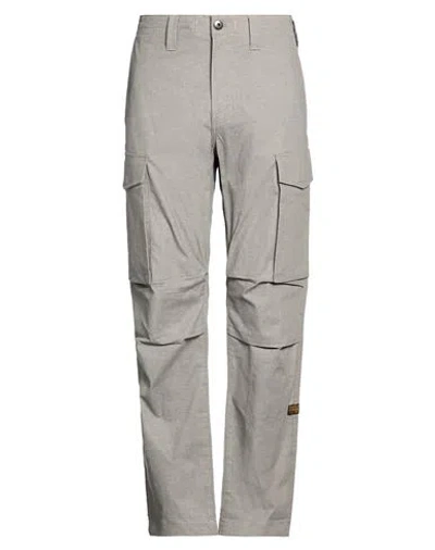 G-star Raw Man Pants Grey Size 30w-32l Cotton, Hemp, Elastane