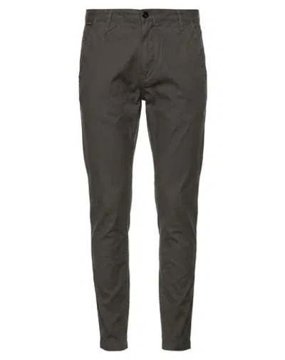G-star Raw Man Pants Grey Size 36w-32l Cotton, Elastane In Gray