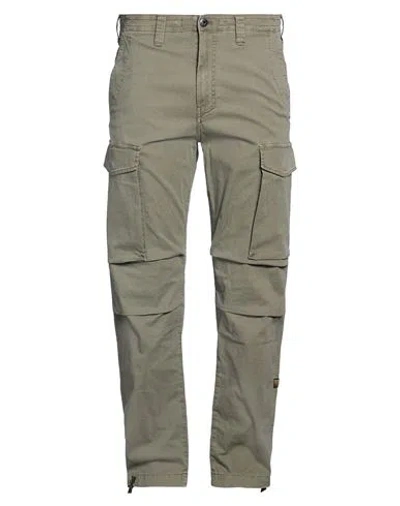 G-star Raw Man Pants Grey Size 36w-32l Cotton, Recycled Cotton, Elastane