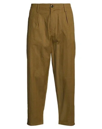 G-star Raw Man Pants Khaki Size 31w-30l Cotton, Elastane In Beige