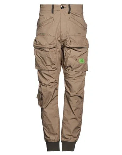 G-star Raw Man Pants Light Brown Size 30 Cotton, Polyester, Elastane