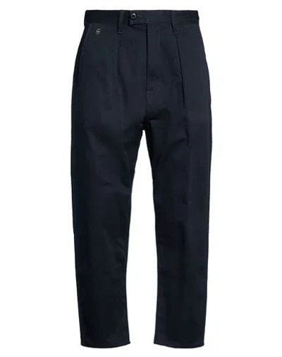 G-star Raw Man Pants Midnight Blue Size 29w-30l Cotton