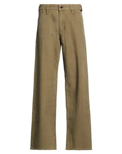 G-star Raw Man Pants Military Green Size 27w-30l Cotton