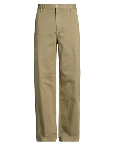 G-star Raw Man Pants Military Green Size 32w-32l Cotton, Recycled Cotton, Elastane In Multi