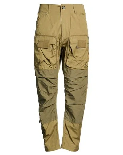 G-star Raw Man Pants Military Green Size 36w-32l Cotton, Recycled Cotton