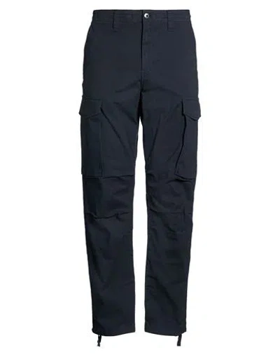 G-star Raw Man Pants Navy Size 36w-32l Cotton, Recycled Cotton, Elastane