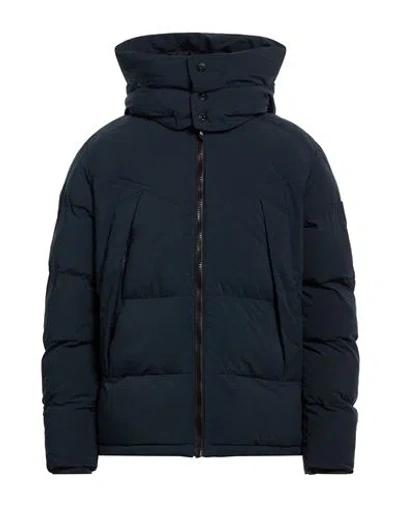 G-star Raw Man Puffer Midnight Blue Size Xl Polyester, Sorona
