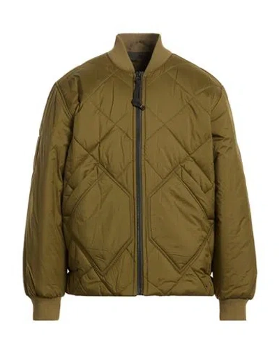 G-star Raw Man Puffer Military Green Size Xl Recycled Polyester, Cotton, Elastane