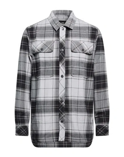 G-star Raw Man Shirt Grey Size Xxl Cotton, Recycled Polyamide In Gray