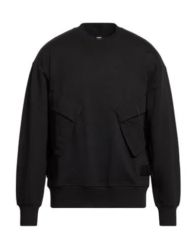 G-star Raw Man Sweatshirt Black Size M Cotton, Recycled Polyester, Elastane