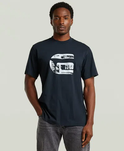 G-star Raw Men's G-icon Graphic T-shirt In Blue
