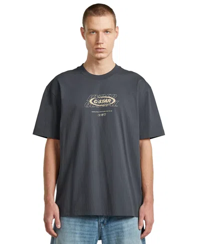 G-star Raw Men's Hyper Graphic T-shirt In Gray