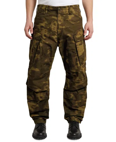 G-star Raw Men's Rovic 3d Relaxed Cargo Pants In Brown