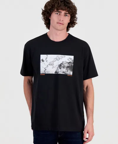 G-star Raw Men's Topo Print T-shirt In Black