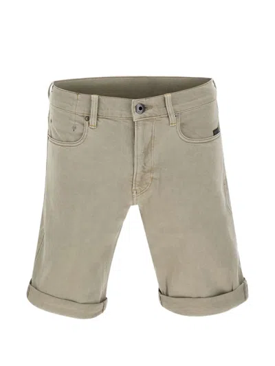G-star Raw Mosa Denim Shorts In Neutral