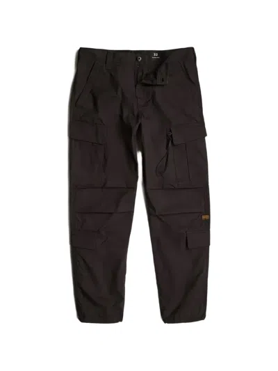 G-star Raw Multi-pocket Cargo Pants In Black