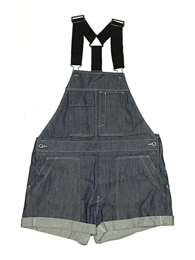 G-star Raw Overall Shorts In Blue