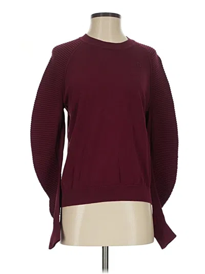 Pre-owned G-star Raw Pullover Sweater In Burgundy