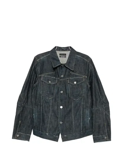 G-star Raw Selvedge Trucker Denim Jacket In Blue
