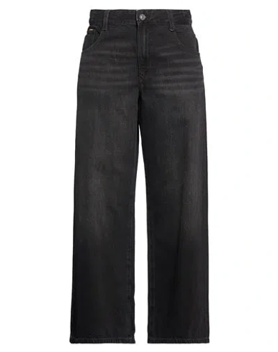 G-star Raw Woman Jeans Black Size 24w-32l Cotton