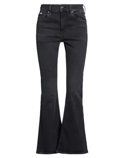 G-star Raw Woman Jeans Black Size 29w-28l Cotton, Elastomultiester, Elastane