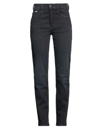 G-star Raw Woman Jeans Black Size 32w-32l Cotton, Elastomultiester, Elastane