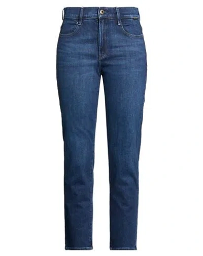 G-star Raw Woman Jeans Blue Size 26w-30l Cotton, Elastane