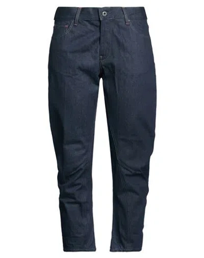 G-star Raw Woman Jeans Blue Size 27w-30l Organic Cotton, Recycled Cotton, Cotton