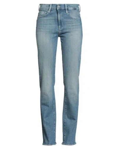G-star Raw Woman Jeans Blue Size 31w-32l Cotton, Elastane