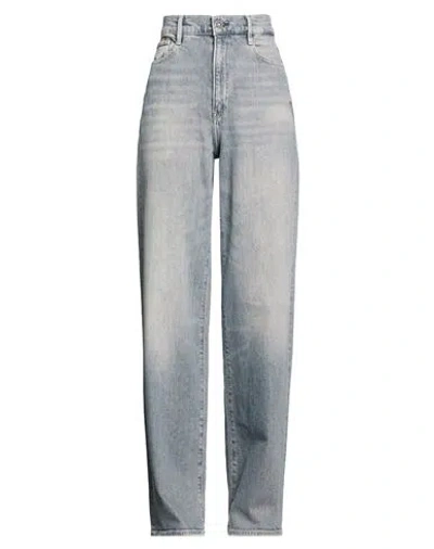 G-star Raw Woman Jeans Grey Size 26w-32l Cotton, Elastane