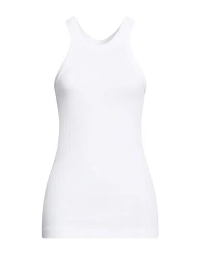 G-star Raw Woman Tank Top White Size Xs Organic Cotton