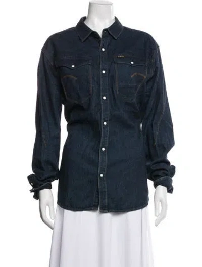 Pre-owned G-star Raw X (di)vision Denim Jacket In Blue