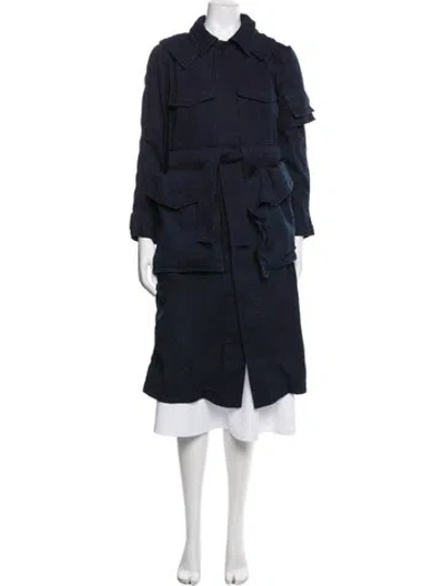Pre-owned G-star Raw X (di)vision Silk Parka In Blue