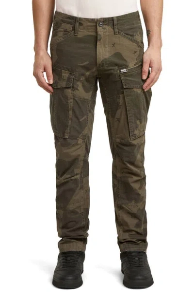 G-star Rovic 3d Regular Fit Tapered Cargo Pants In Brown