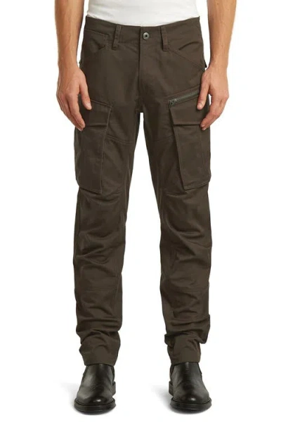 G-star Rovic 3d Regular Fit Tapered Cargo Pants In Brown
