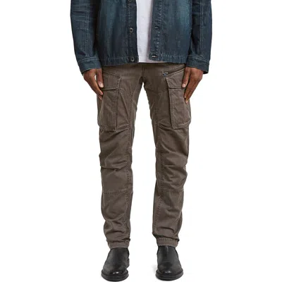 G-star Rovic 3d Regular Fit Tapered Cargo Pants In Brown