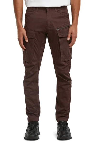G-star Rovik Tapered Fit Cargo Pants In Brown