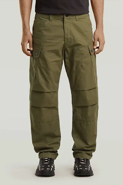G-star Roxic Loose Cargo Pants In Shadow Olive, Men's At Urban Outfitters In Green