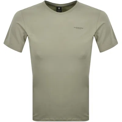 G-star Slim Base T Shirt Light Orphus Green