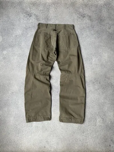 Pre-owned Gstar X Vintage G-star Raw Carpenter Cargo Pants In Grey