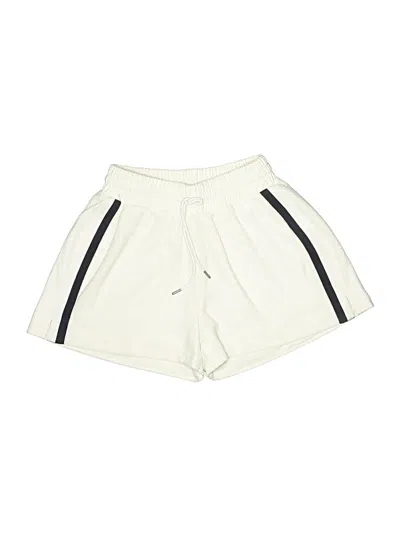 Pre-owned Gstq Athletic Shorts In Ivory