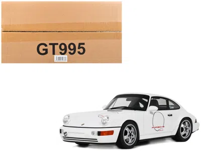 Gt Spirit 1992 Porsche 911 (964) "carrera Cup - Usa Edition" White 1/18 Model Car By