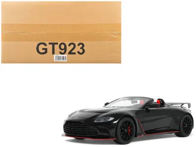Gt Spirit 2023 Aston Martin V12 Vantage Roadster Onyx Black 1/18 Model Car By