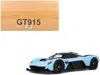 Gt Spirit 2023 Aston Martin Valkyrie Light Blue With Black Top 1/18 Model Car By  In Blue