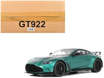 Gt Spirit 2023 Aston Martin Vantage V12 British Racing Green With Black Hood And Top 1/18 Model Car By Gt Spir