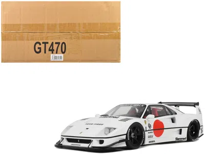 Gt Spirit 2023 Lb-works F40 White With Graphics 1/18 Model Car By